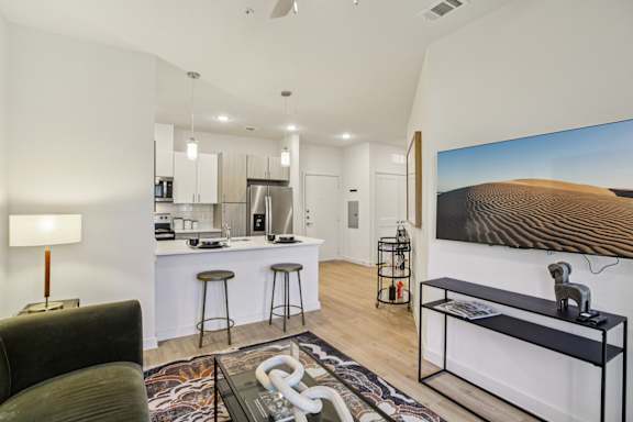 Open Concept Kitchen at Matador Apartments, Austin