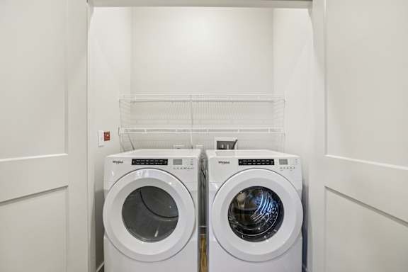 Laundry Utility Space at Matador Apartments, Austin