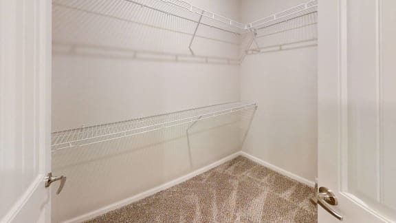Walk-In Closets at Avery Ranch Apartments in Austin, TX