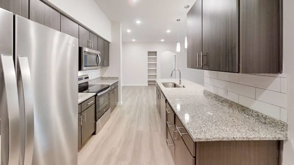 Kitchen Islands at Avery Ranch Apartments in Austin, TX