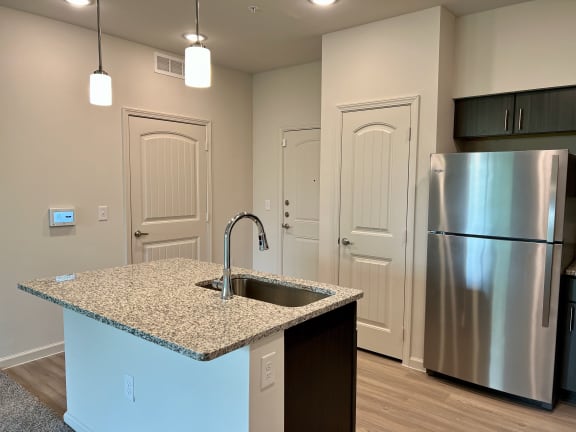 B1 Kitchen at Delco Flats, Austin Texas
