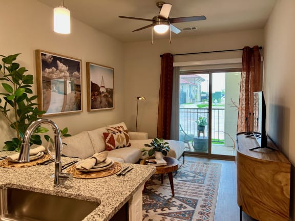 Open Concept Floor Plans at Delco Flats in Austin, TX