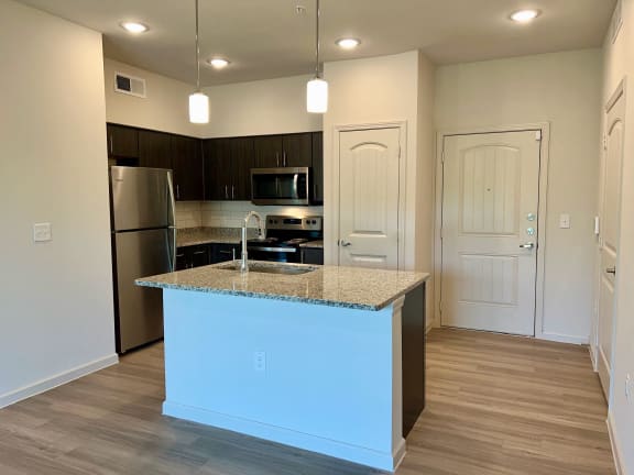Kitchen Islands at Bridge at Delco Flats