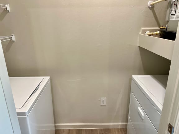 Washer & Dryer in Every Unit