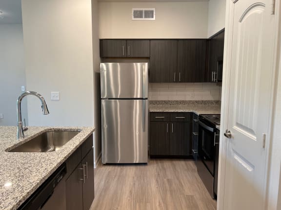 Stainless Steel Appliances at Bridge at Delco Flats, Austin Texas