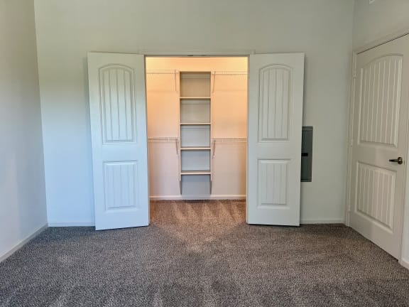 Walk-In Closets at Bridge at Delco Flats, Austin Texas