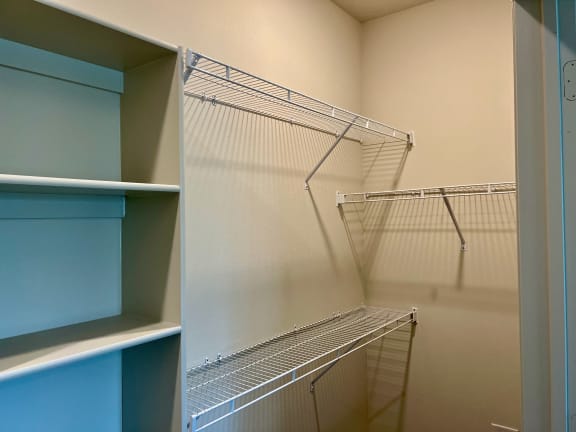 Walk-In Closets at Bridge at Delco Flats, Austin Texas