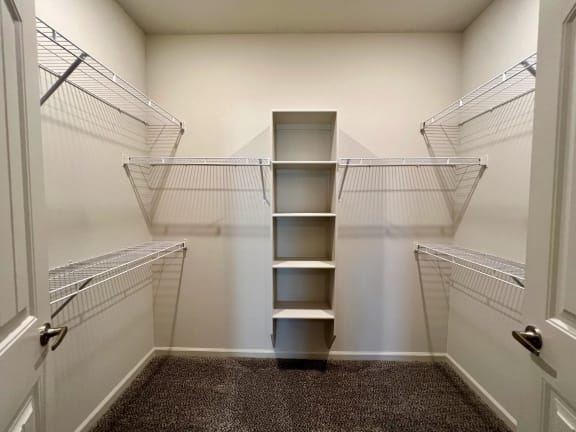 B2 Main Bedroom Closet at Delco Flats