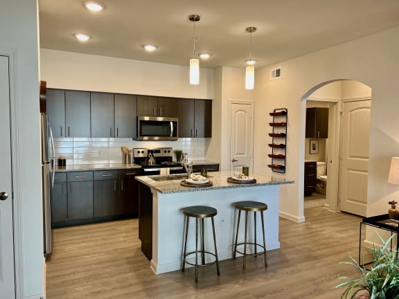 Gourmet Kitchen With Island at Paloma, Texas, 78754