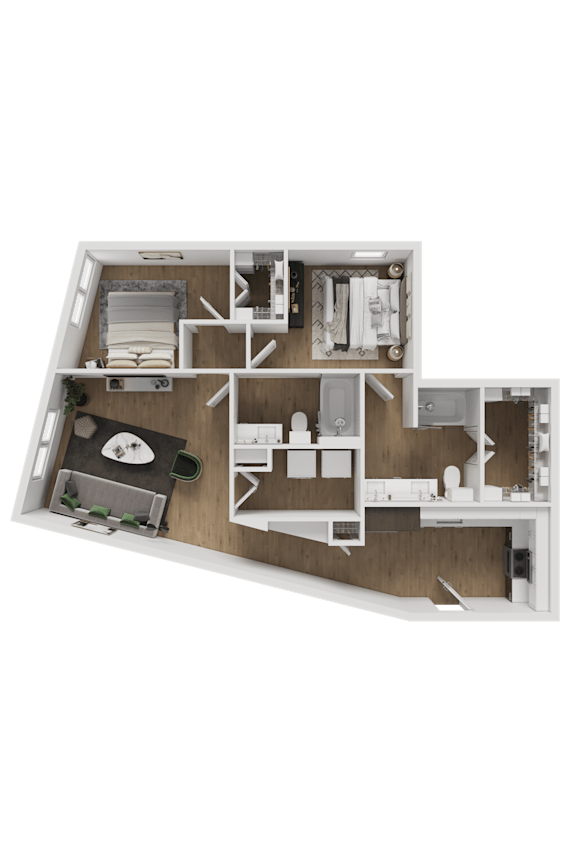 2 bed 2 bath P at ThreeTwenty at the Vybe Apartments, Kyle, 78640