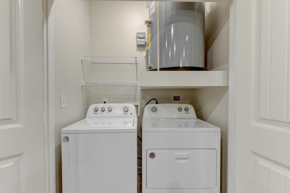 In-Unit Washer & Dryer at Three Hills Luxury Apartments