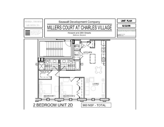 Floor plan w/ dimensions