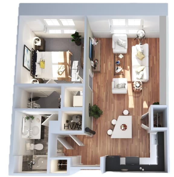 Jenny - 2BR/1BA
