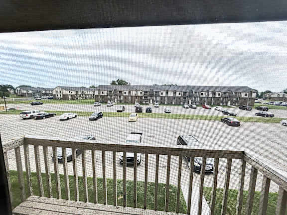 View from the balcony.