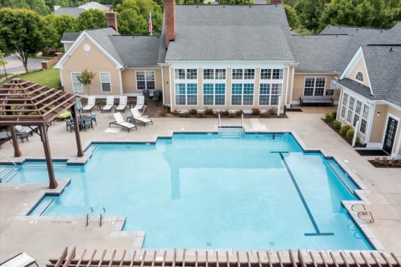 Pool with Aquatic Gazebo and Wi-Fi  at Enclave Apartments, Midlothian, 23114