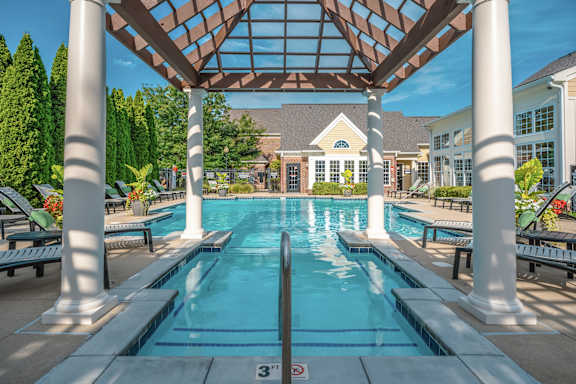 Swimming Pool at Alexandria of Carmel Apartments, Carmel, Indiana