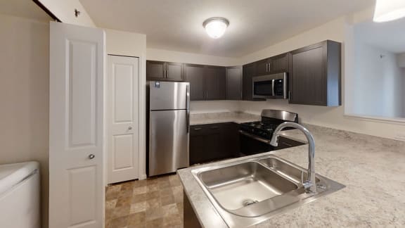 Sink With Faucet at Andover Pointe Apartment Homes, La Vista, NE, 68138