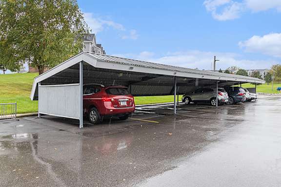 Reserved, Carport Parking Offered at Autumn Lakes Apartments and Townhomes, Mishawaka, IN