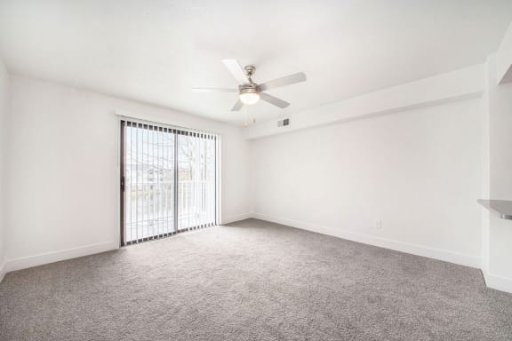 Ceiling Fan in a Living Room at Byron Lakes Apartments, Byron Center, Michigan
