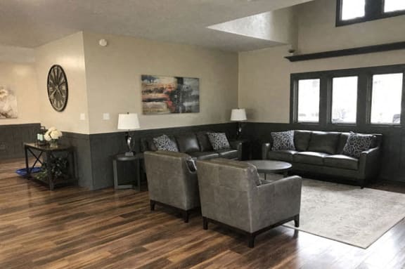 Remodeled Clubhouse At Hickory Village Apartments in Mishawaka, IN