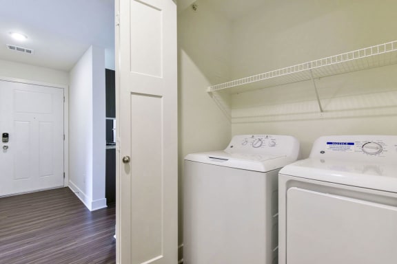 2B-Laundry1plan at Chase Creek Apartment Homes, Huntsville, AL, 35811