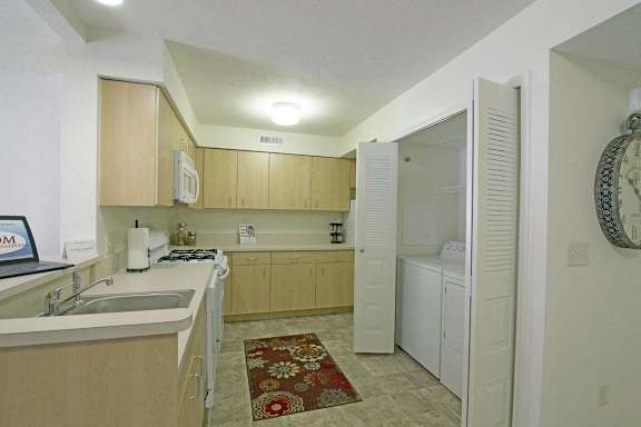 1B-Bridge-Kit3plan at Colonial Pointe at Fairview Apartments, Bellevue, 68123