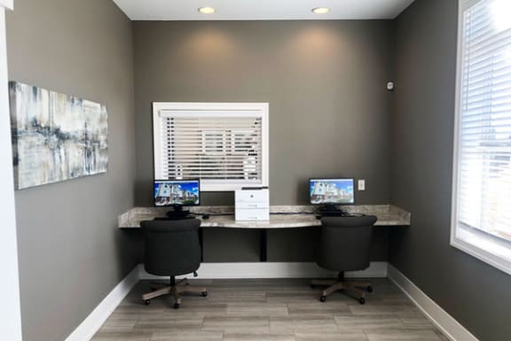 Business Center at Copper Creek Apartment Homes in Maize, KS