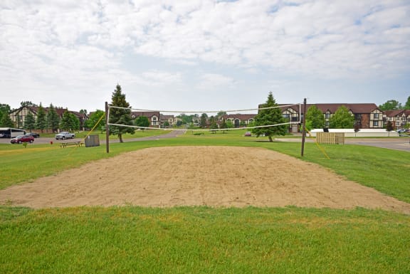 Sand Volleyball Courtat Thornridge Apartments, Grand Blanc, Michigan