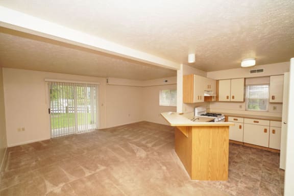 Enlarged Living Room at Dupont Lakes Apartments in Fort Wayne, IN