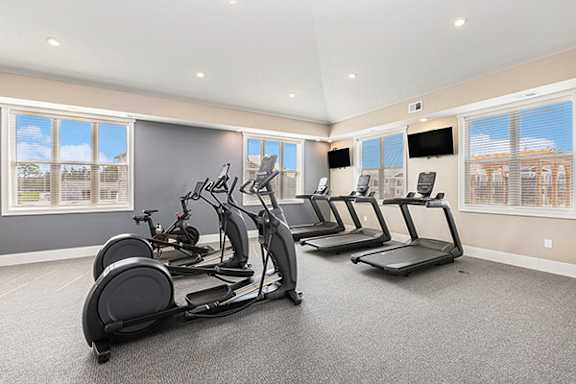 24 Hour Fitness Center at Eagle Ridge Apartment Homes, Traverse City