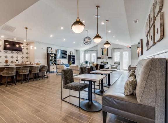 resident clubhouse at Emerald Creek Apartments, South Carolina