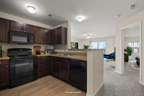 Superior Kitchen at River Hills Apartments, Fond du Lac, 54937