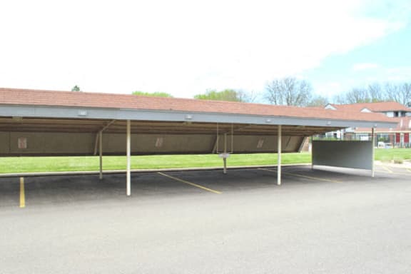 Carports for Rent at Emerald Park Apartments in Kalamazoo, MI