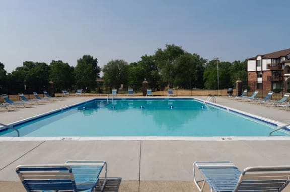 Swimming Pool Access at Fairlane Apartments in Springfield, MI