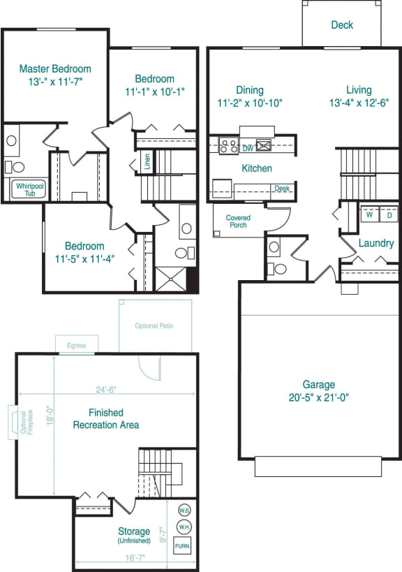 Gull Prairie/Gull Run Apartments and Townhomes Apartments in
