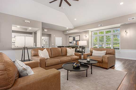 Community Building at Gull Prairie/Gull Run Apartments and Townhomes in Kalamazoo, MI