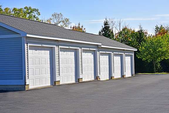 Garages at Heatherwood Apartments, Grand Blanc, Michigan, 48439