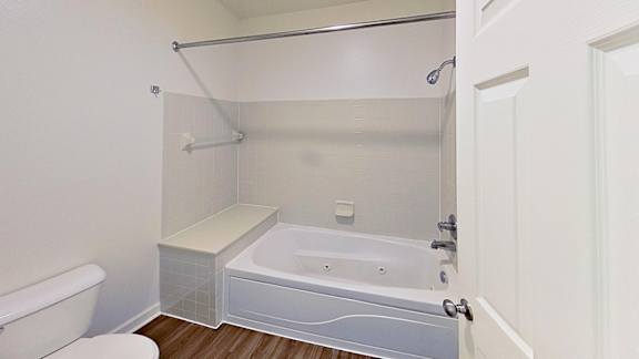A master bathroom with a whirlpool tub at Foxwood and The Hermitage, Portage, 49024