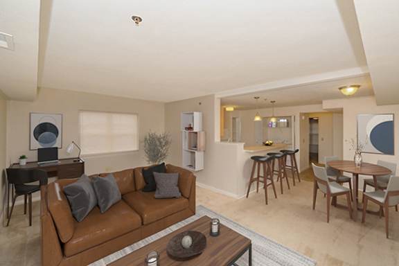 enlarged living room at Limestone Creek Apartment Homes, Madison, Alabama, 35756