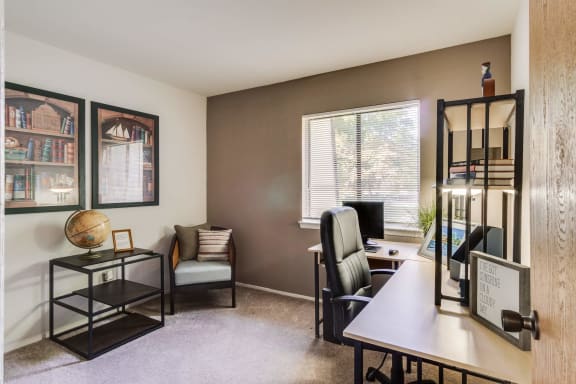 our apartments offer a living room  at Sycamore Creek Apartments, Michigan