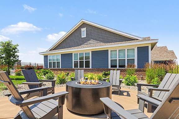 Fire Pit at Meadowbrooke Apartment Homes in Grand Rapids, MI