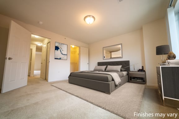 Sarah Bedroom at Prairie Lakes Apartments, Peoria, IL, 61615