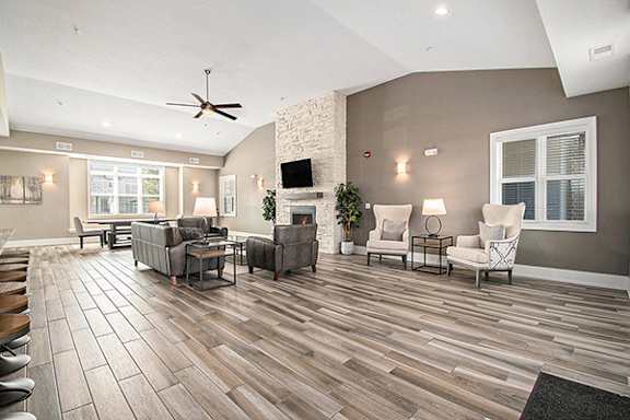 Community Building at Strathmore Apartment Homes in West Des Moines, IA