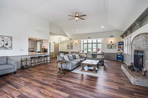 Modern Community Building at Tracy Creek Apartments in Perrysburg, OH