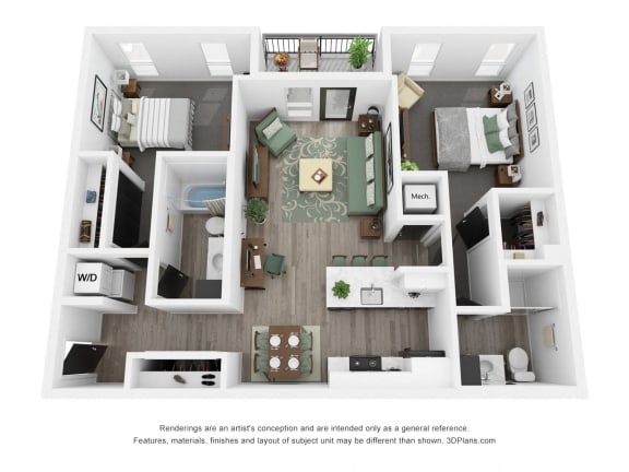 Sycamore Front Floor Plan