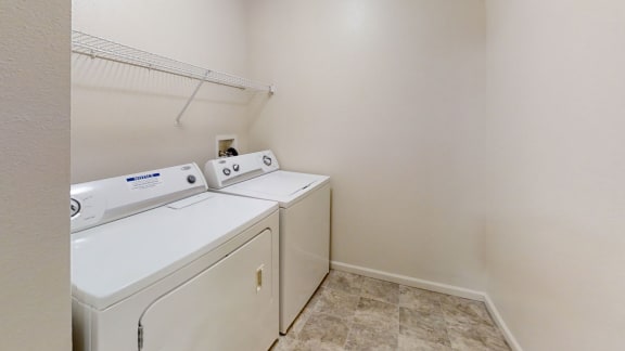 2B-Laundry1plan at West Hampton Park Apartment Homes, Elkhorn, 68022