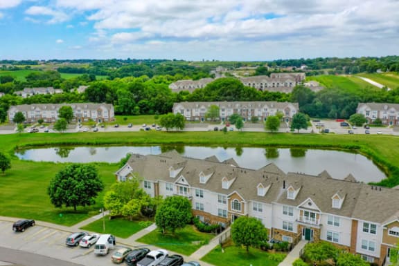 Pond Views at West Hampton Park Apartment Homes, Elkhorn, Nebraska 68022