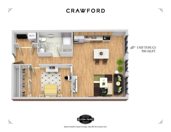 Floor Plan  the closet floor plan condo