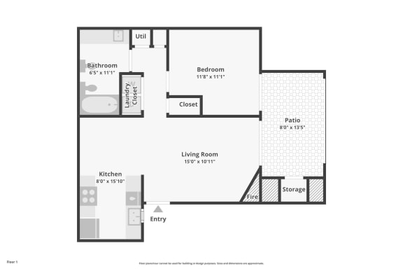 a floor plan of a house with a bedroom and a living room