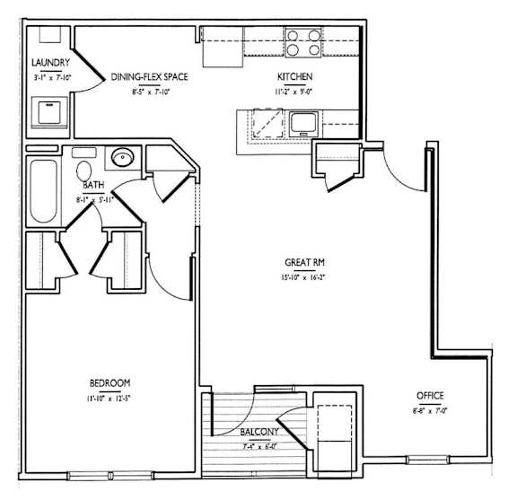 Eadon Floor Plan at Heritage at Mount Holly, New Jersey, 08060